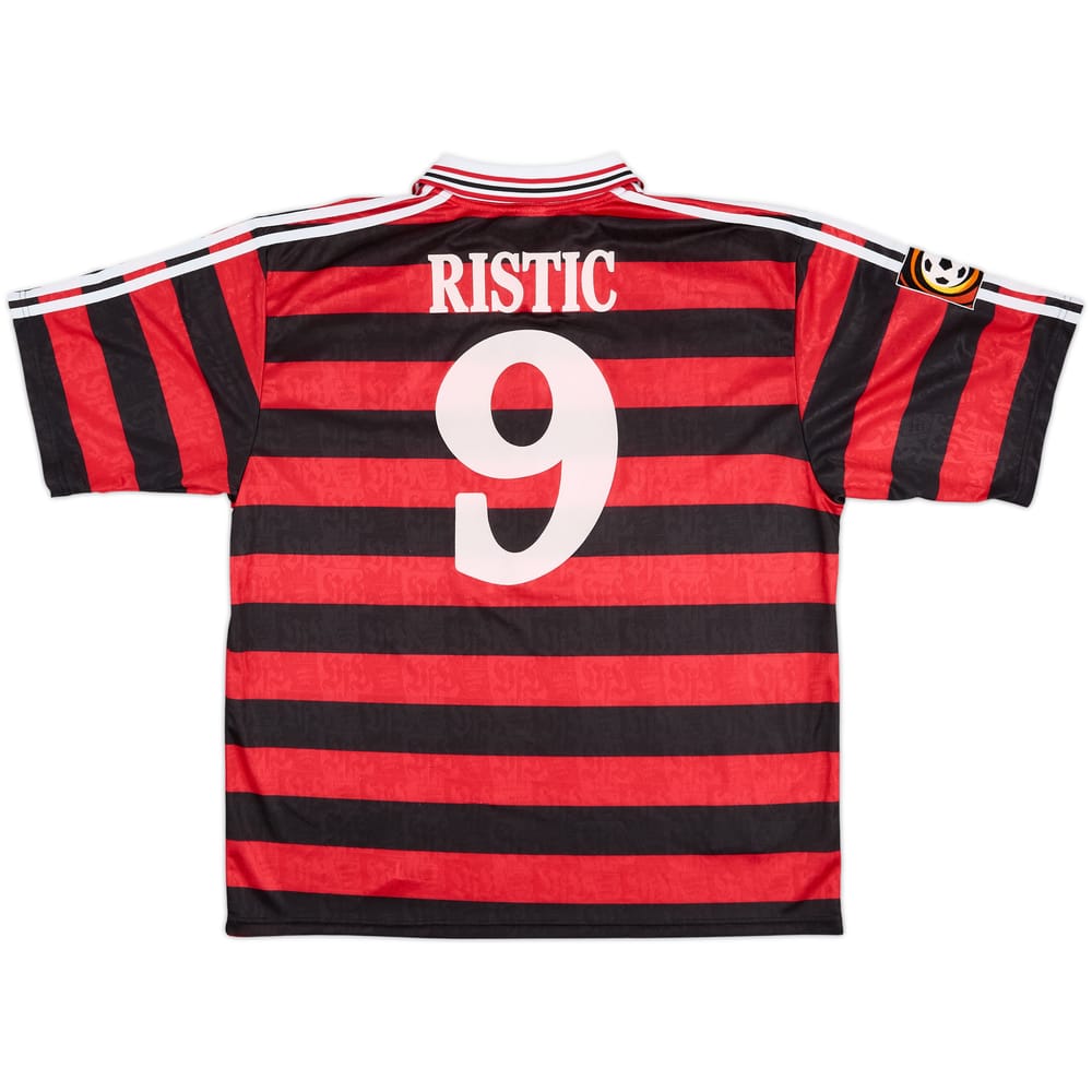 1997-99 Stuttgart Match Issue Away Shirt Ristic #9