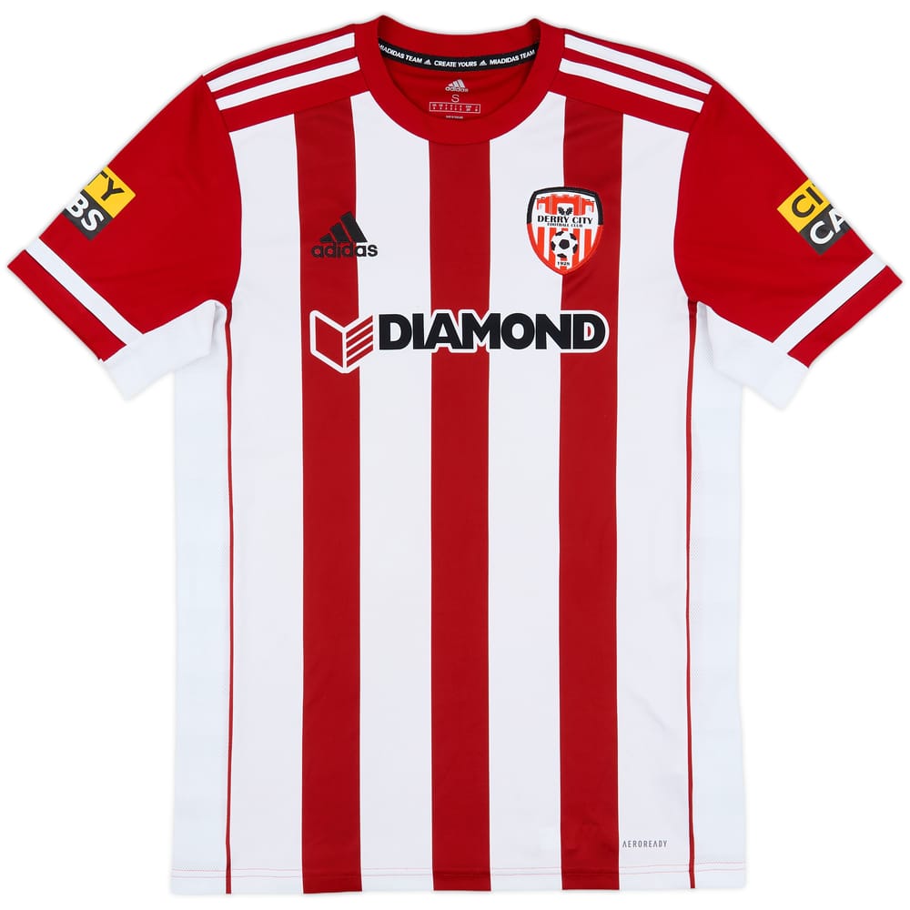 2020-21 Derry City Home Shirt - 6/10 - (S)