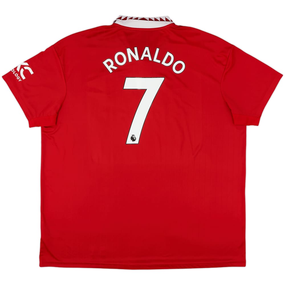 2022-23 Manchester United Home Shirt Ronaldo #7 - 7/10 - (3XL)