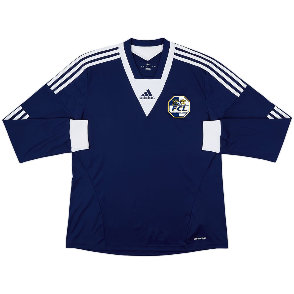 2014-15 Luzern Home L/S Shirt - 10/10 - (L)