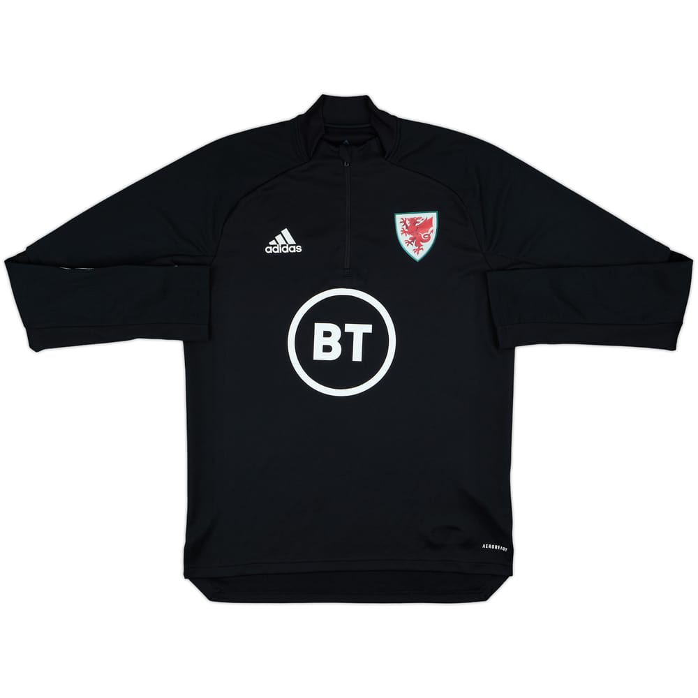 2020-21 Wales adidas 1/4 Zip Training Top - 7/10 - (M)