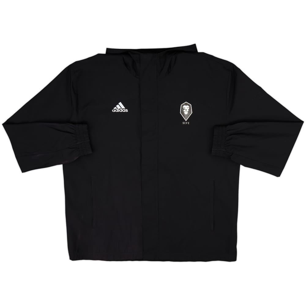 2022-23 Salford City adidas Hooded Rain Jacket - 3/10 - (XXL)