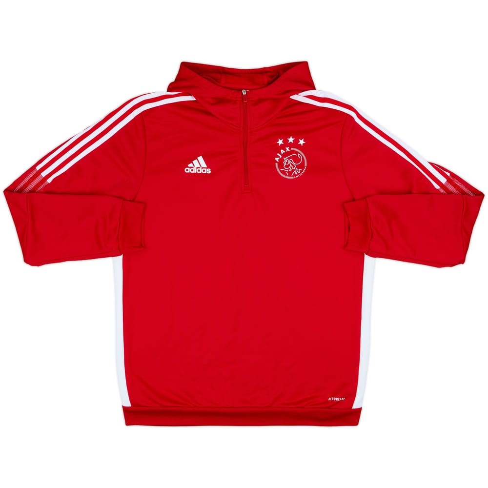 2021-22 Ajax adidas Hooded Track Jacket - 8/10 - (L)