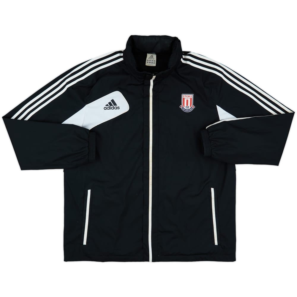 2011-12 Stoke City adidas Padded Bench Coat - 6/10 - (XL/XXL)