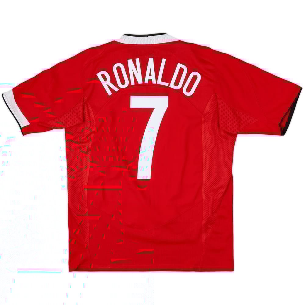2004-06 Manchester United Home Shirt Ronaldo #7 - 7/10 - (M)