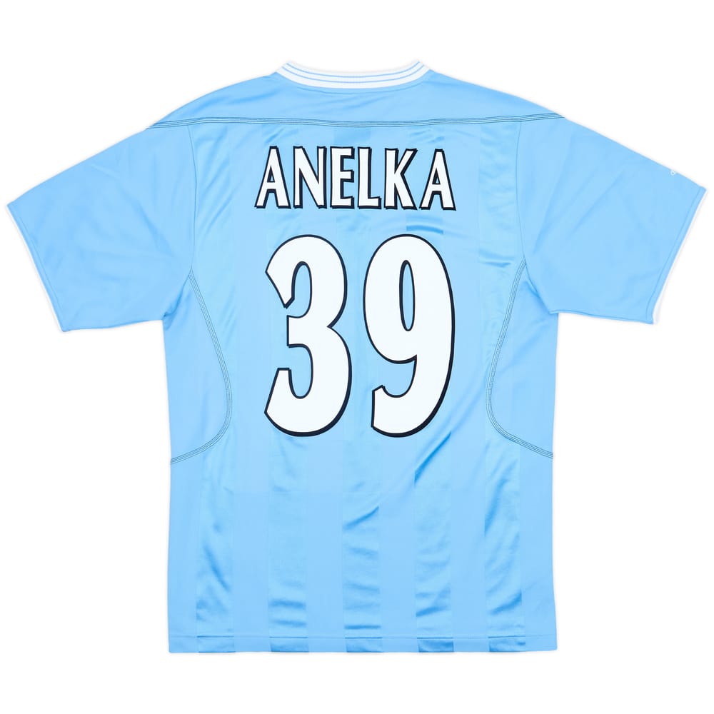 2003-04 Manchester City Home Shirt Anelka #39 - 7/10 - (S)