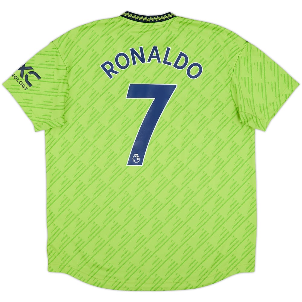 2022-23 Manchester United Authentic Third Shirt Ronaldo #7 - 8/10 - (XL)