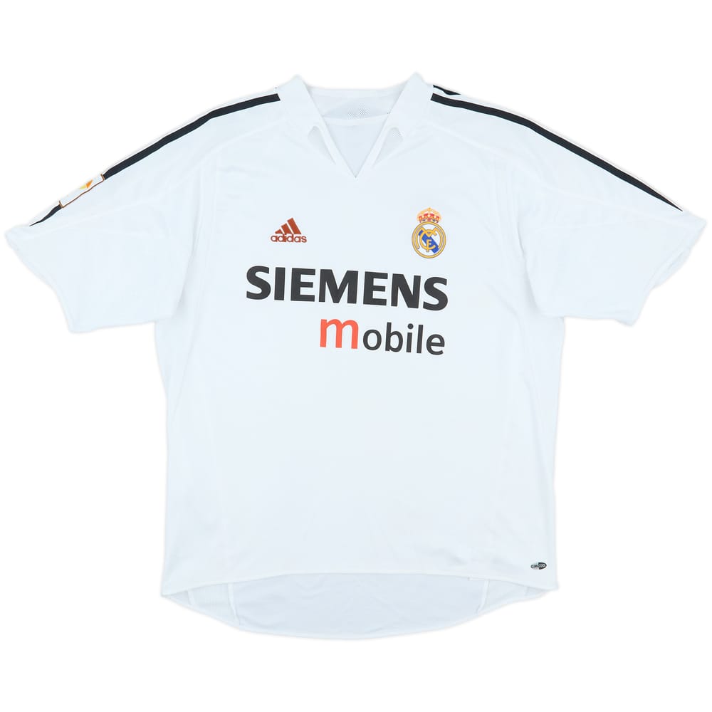 2004-05 Real Madrid Home Shirt - 5/10 - (XL)