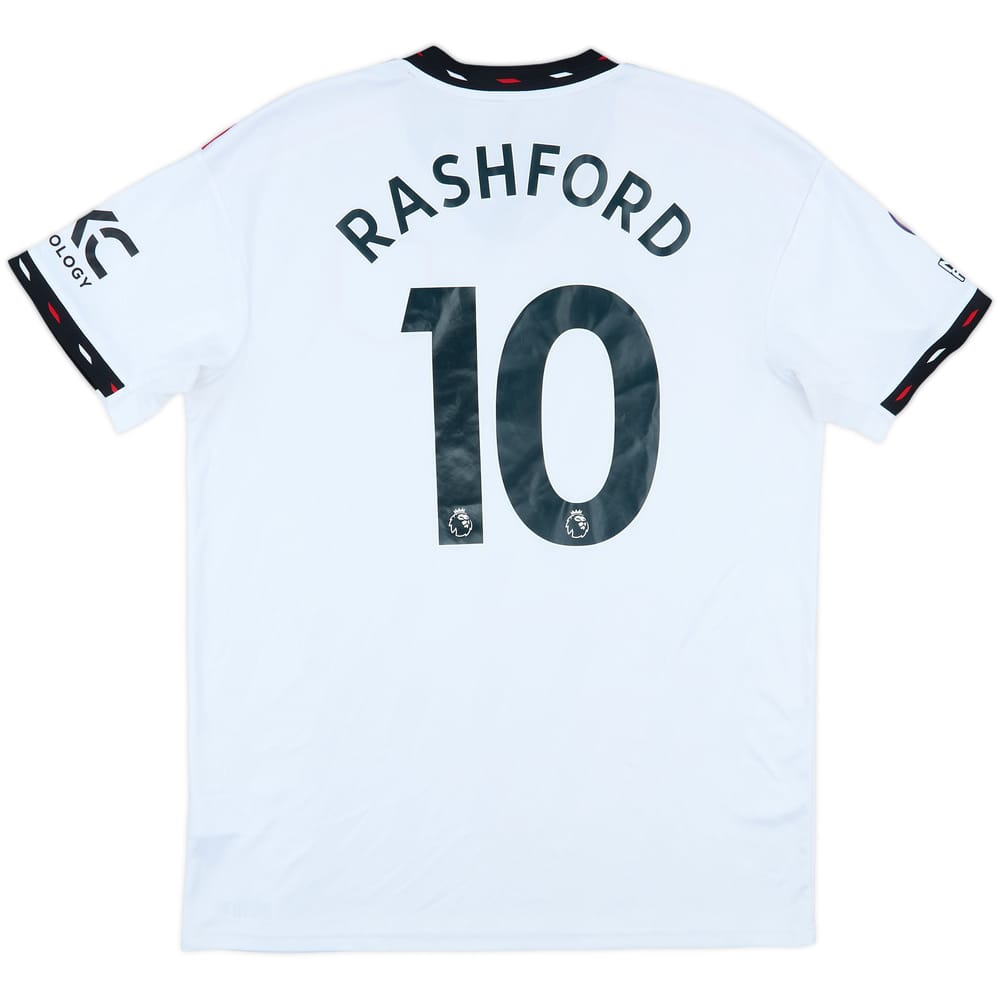 2022-23 Manchester United Away Shirt Rashford #10 - 8/10 - (L)