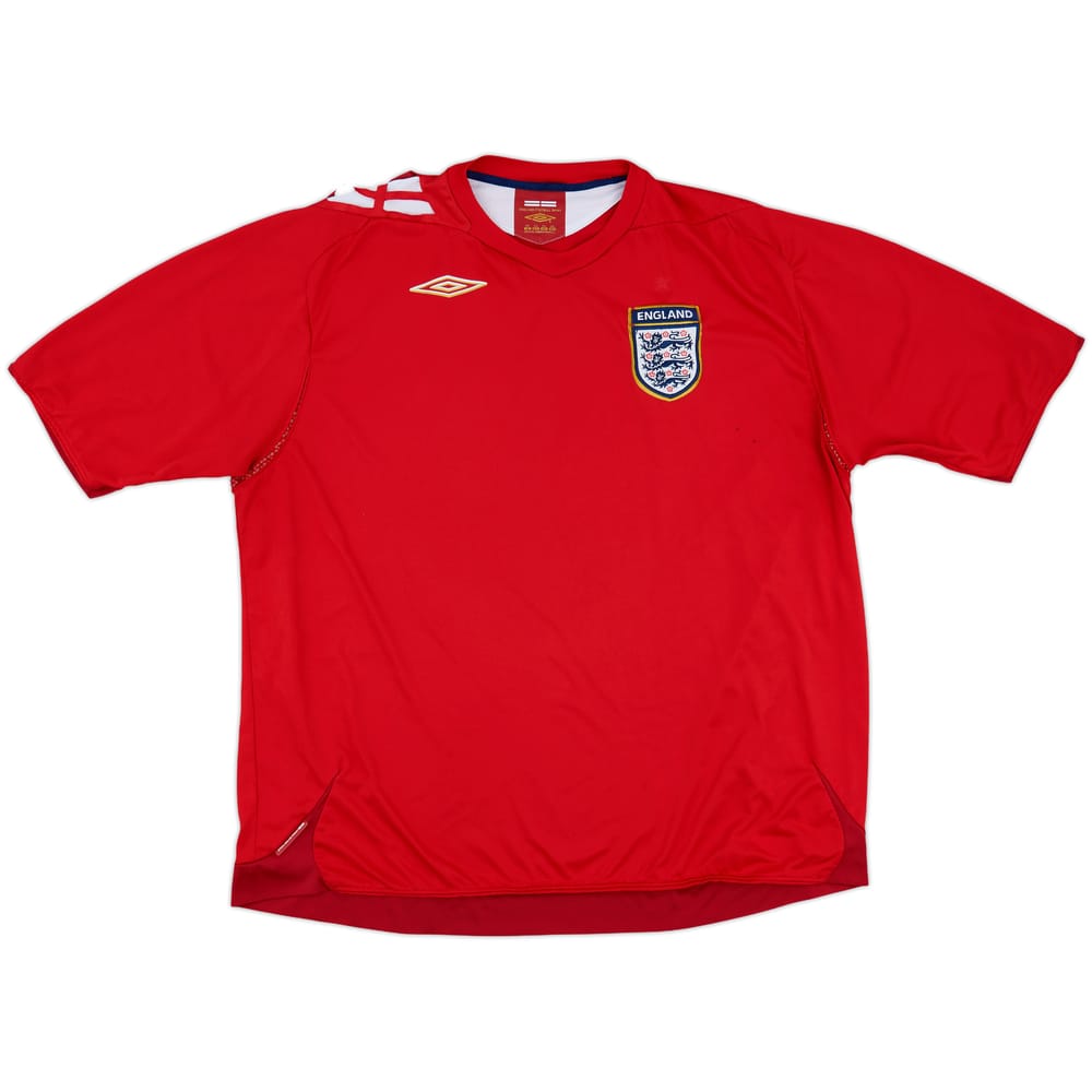 2006-08 England Away Shirt - 4/10 - (3XL)