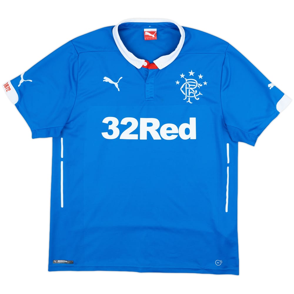 2014-15 Rangers Home Shirt - 8/10 - (L)