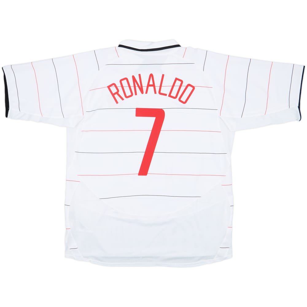 2003-05 Manchester United Third Shirt Ronaldo #7 - 9/10 - (XXL)