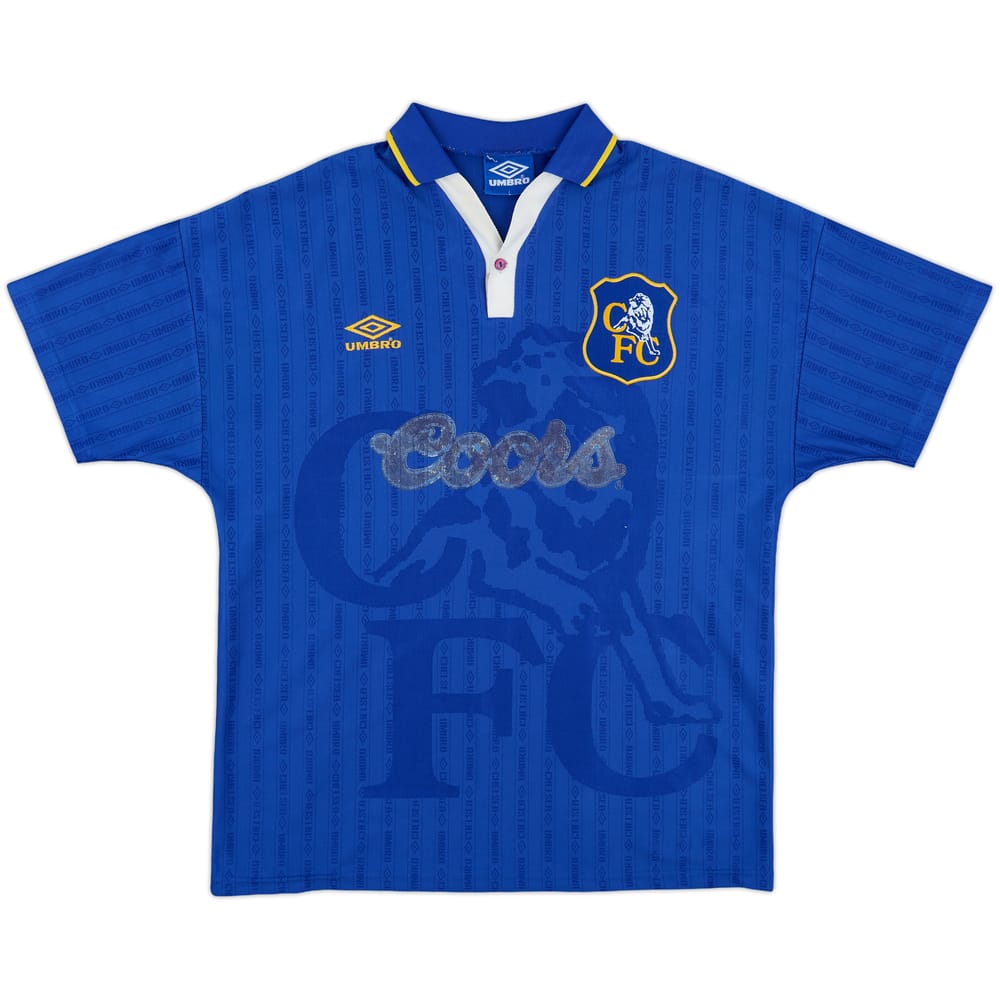 1995-97 Chelsea Home Shirt - 4/10 - (L)