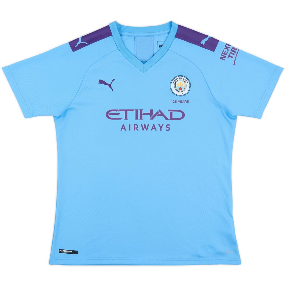 2019-20 Manchester City Home Shirt - 10/10 - (Women's XL)