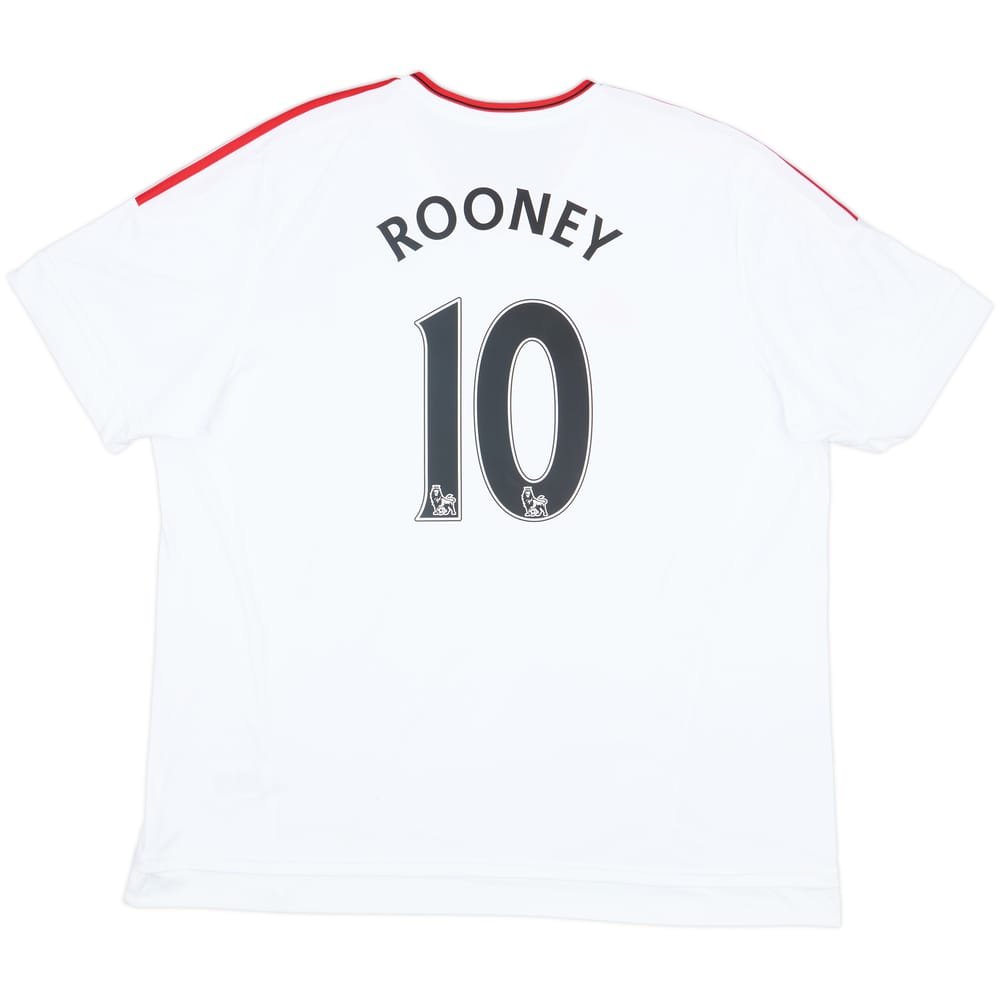 2015-16 Manchester United Away Shirt Rooney #10 - 8/10 - (3XL)