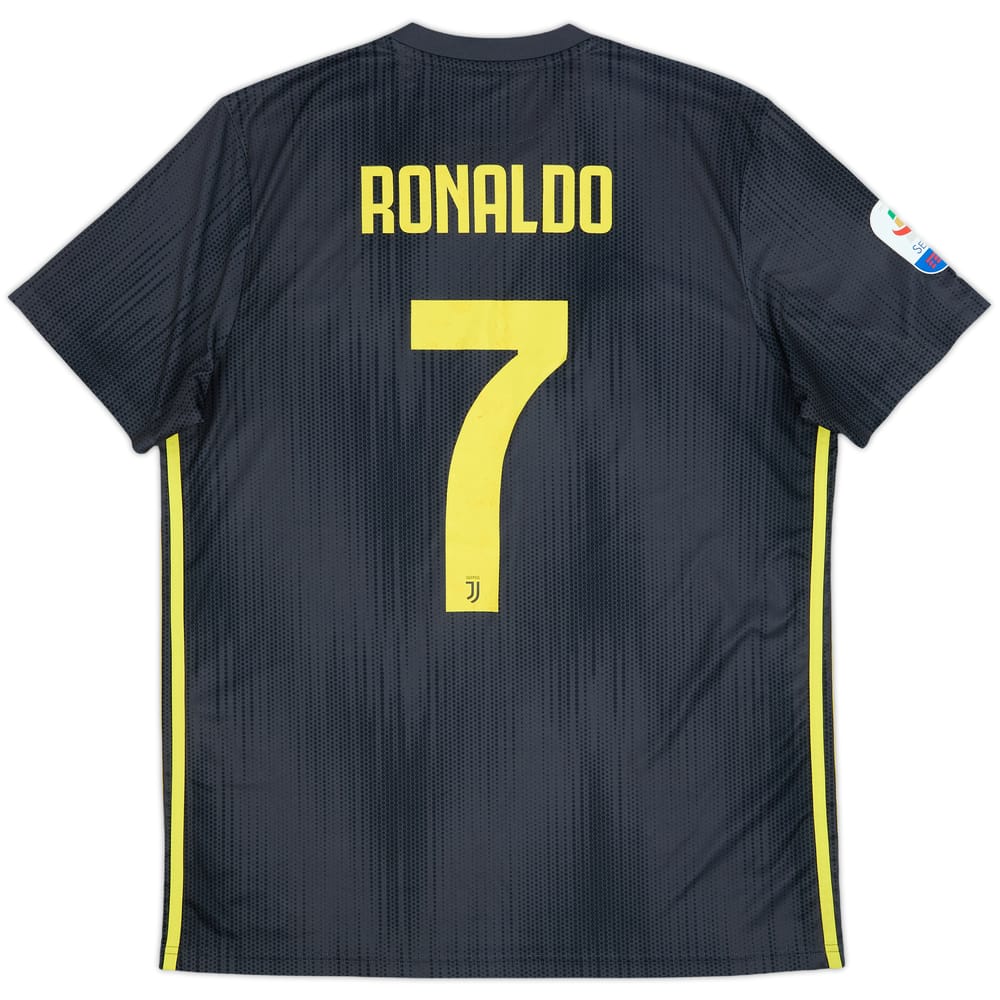 2018-19 Juventus Third Shirt Ronaldo #7 - 6/10 - (L)