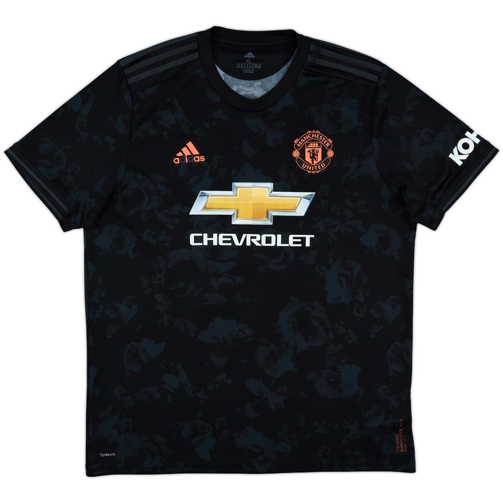 2019-20 Manchester United Third Shirt - 4/10 - (XL)
