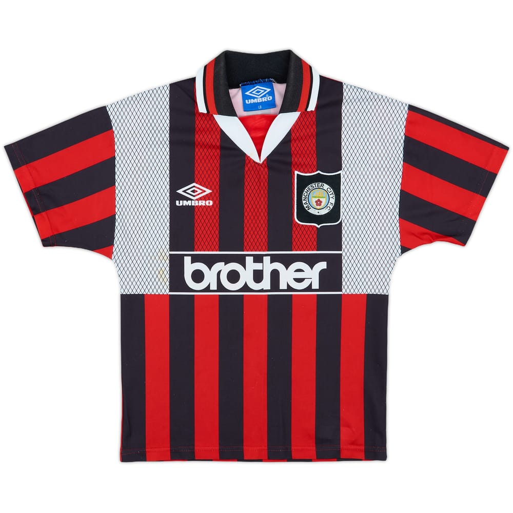1994-96 Manchester City Away Shirt - 6/10 - (M.Boys)