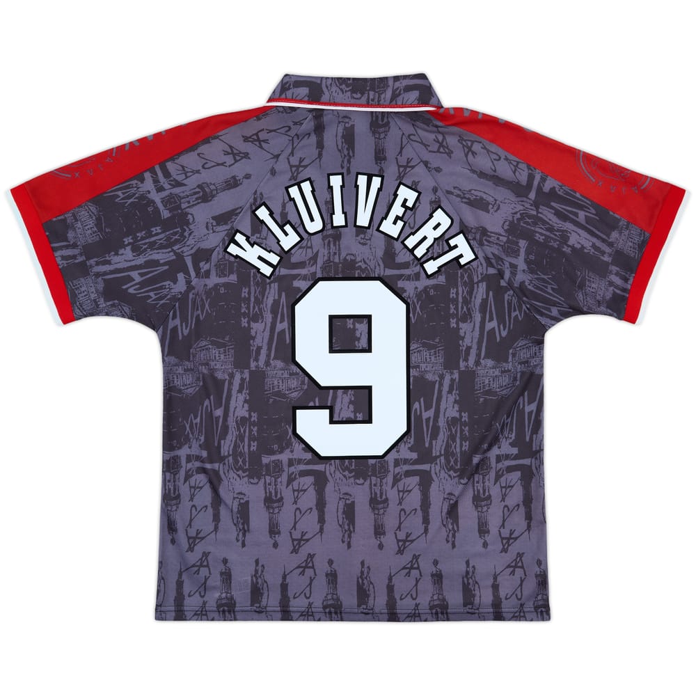 1996-97 Ajax Away Shirt Kluivert #9 - 10/10 - (M)