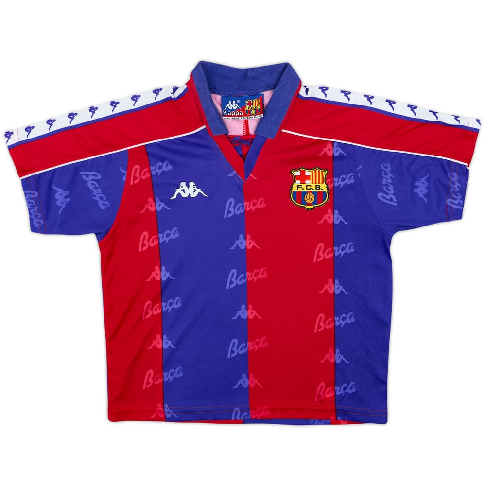 1992-95 Barcelona Home Shirt - 8/10 - (S.Boys)