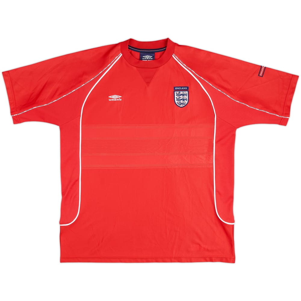2002-04 England Umbro Training Shirt - 8/10 - (XL)