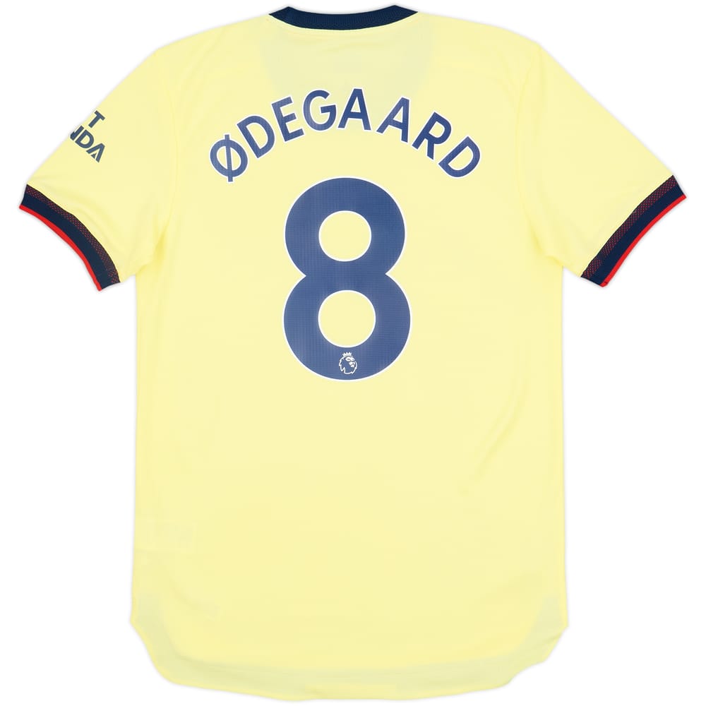 2021-22 Arsenal Authentic Away Shirt Odegaard #8 - 10/10 - (S)