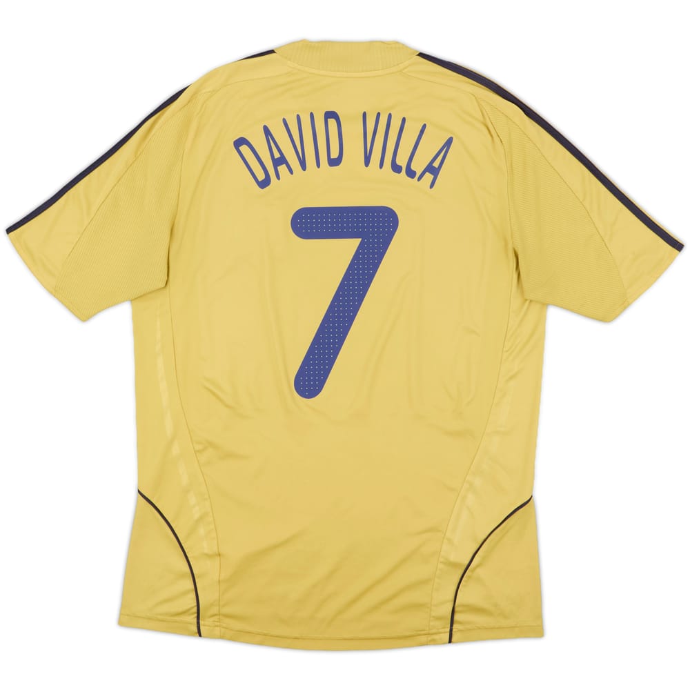 2008-10 Spain Away Shirt David Villa #7 - 8/10 - (L)