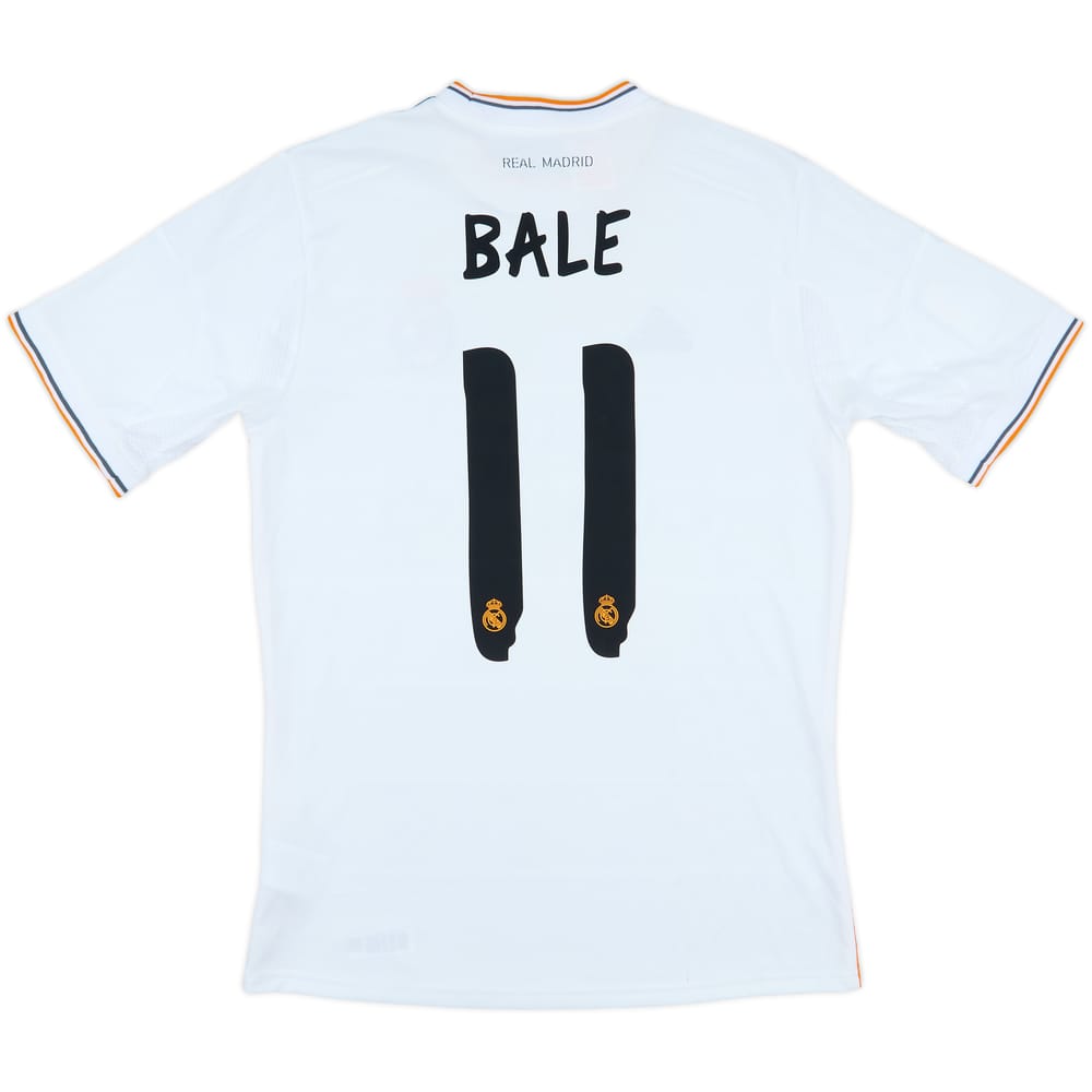 2013-14 Real Madrid Home Shirt Bale #11 - 8/10 - (XL.Boys)