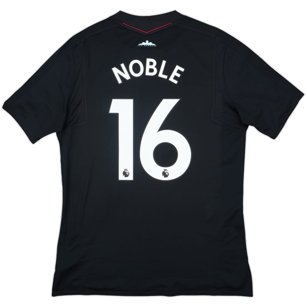 2017-18 West Ham Away Shirt Noble #16 - 8/10 - (L)