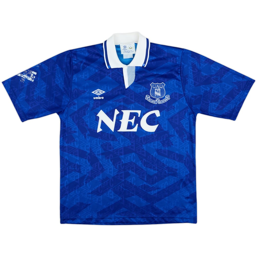 1991-93 Everton Home Shirt - 6/10 - (M)
