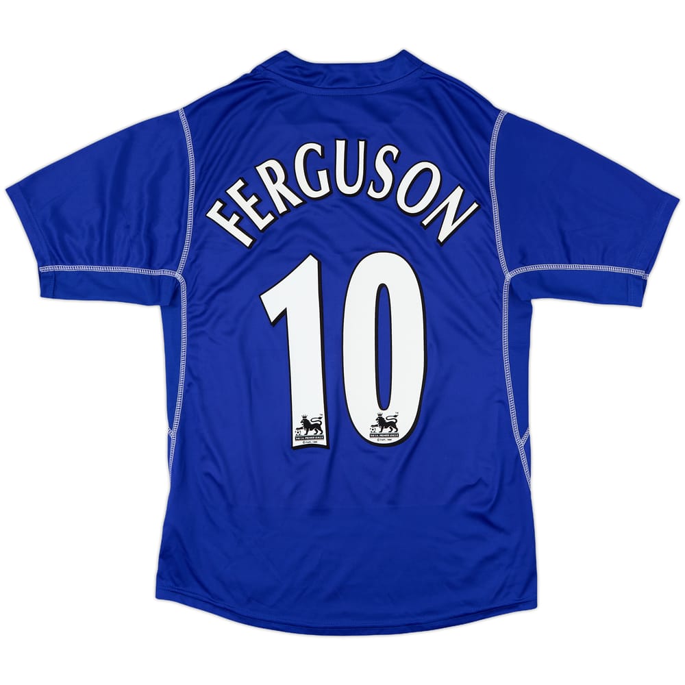 2002-03 Everton Home Shirt Ferguson #10 - 8/10 - (L)