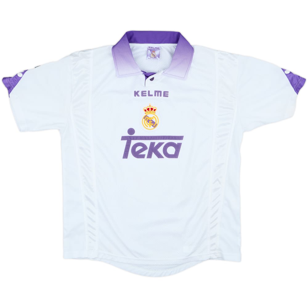 1997-98 Real Madrid Home Shirt - 7/10 - (XL)