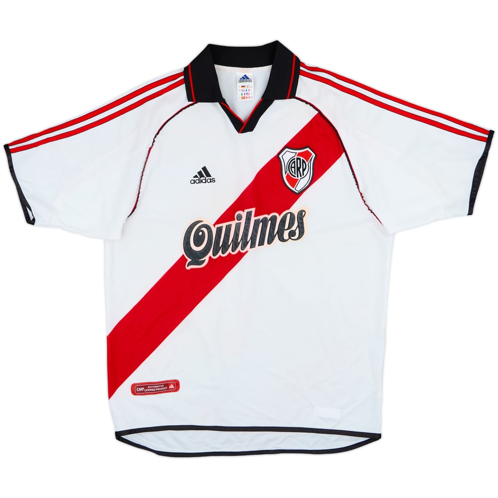 2000-02 River Plate Home Shirt - 6/10 - (L)