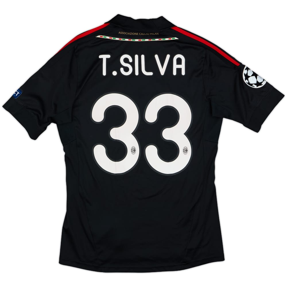 2011-12 AC Milan Third Shirt T.Silva #33 - 6/10 - (S)