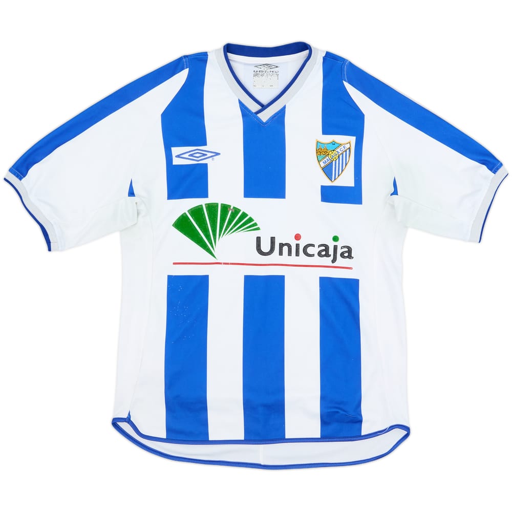 2001-02 Malaga Home Shirt - 7/10 - (S)