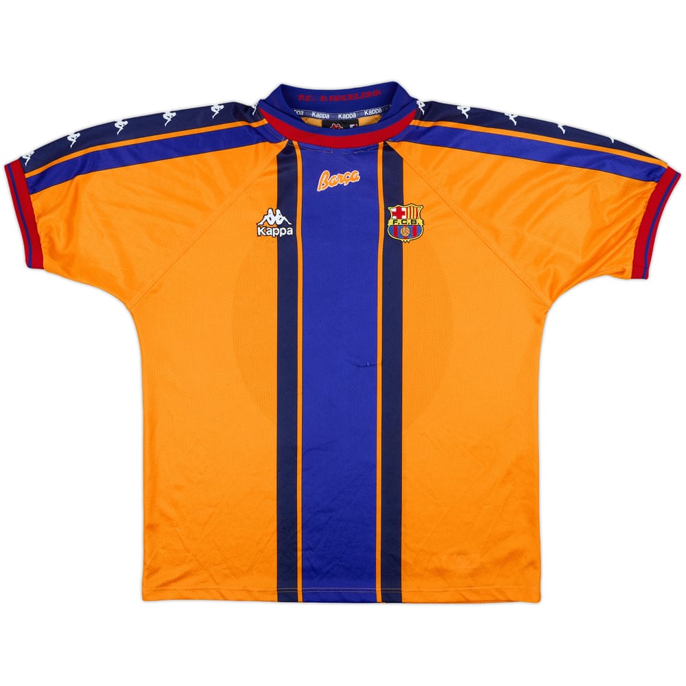 1997-98 Barcelona Away Shirt - 8/10 - (L)