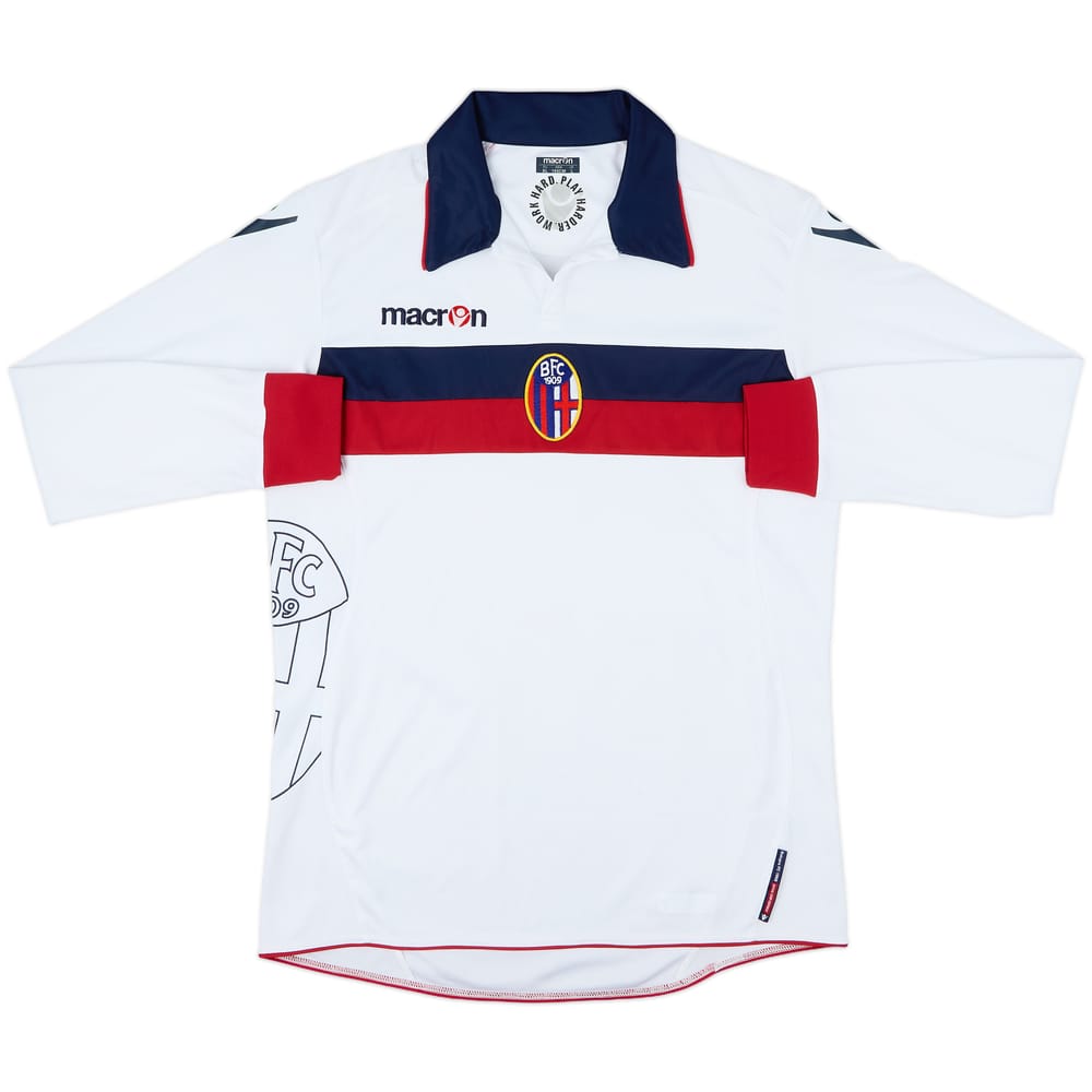 2010-11 Bologna Away L/S Shirt - 10/10 - (XL)