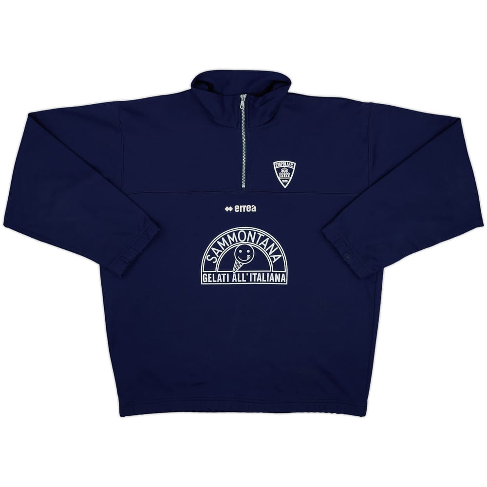 2002-03 Empoli Errea 1/4 Zip Drill Top - 8/10 - (XXL)
