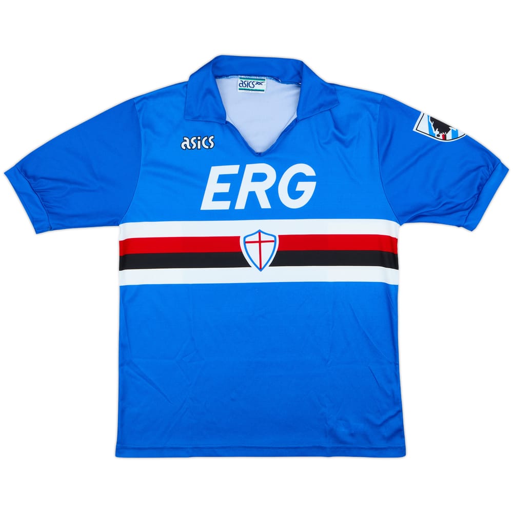 1990-92 Sampdoria Home Shirt #9 - 6/10 - (L)