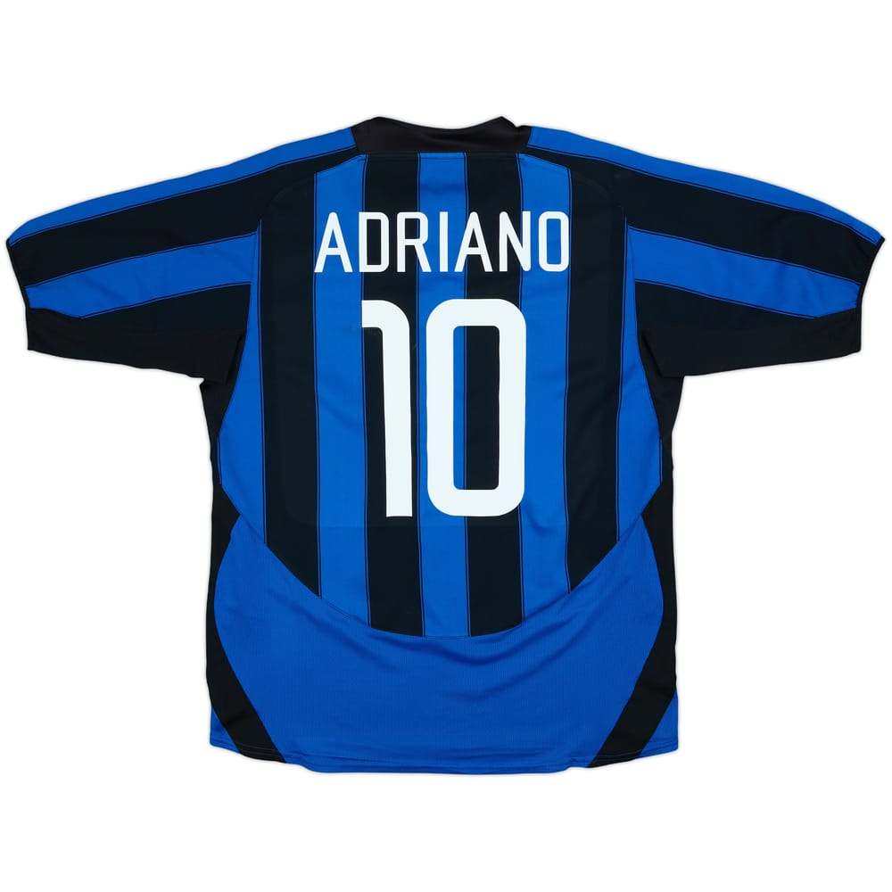 2003-04 Inter Milan Home Shirt Adriano #10 - 8/10 - (XL)