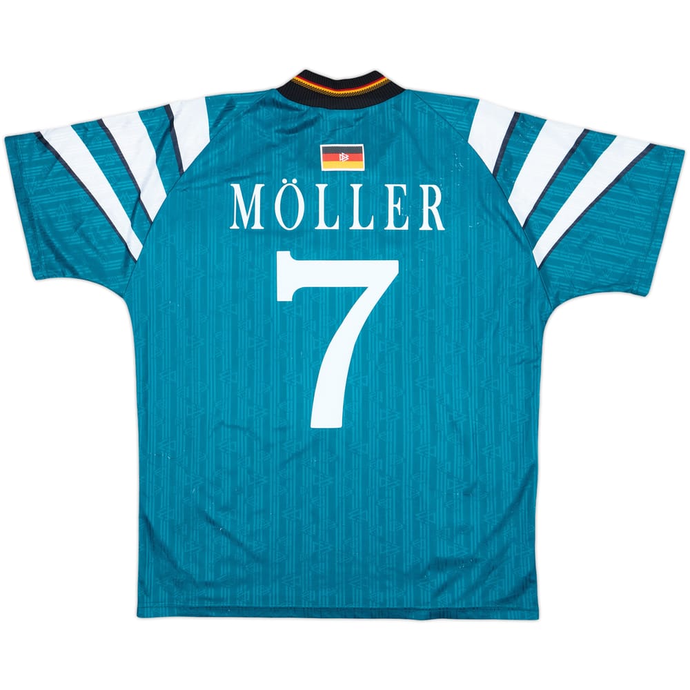 1996-98 Germany Away Shirt Moller #7 - 8/10 - (L)