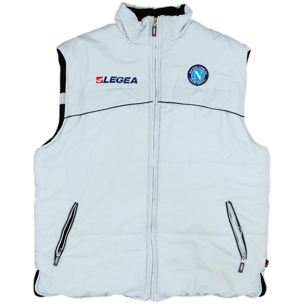 2003-04 Napoli Legea Padded Gilet - 6/10 - (XL)