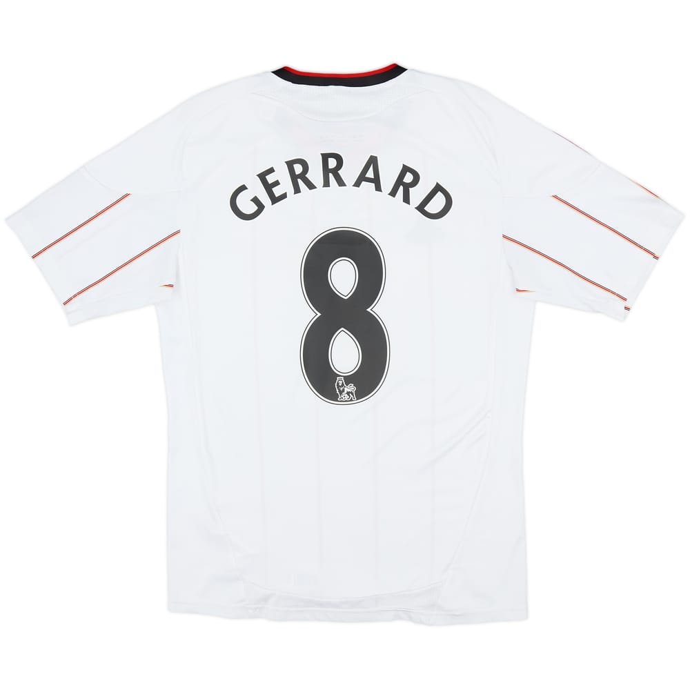 2010-11 Liverpool Away Shirt Gerrard #8 - 5/10 - (S)