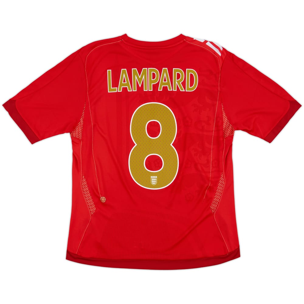2006-08 England Away Shirt Lampard #8 - 8/10 - (Women's L)