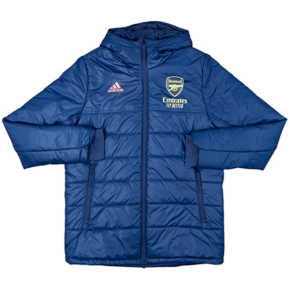 2020-21 Arsenal adidas Padded Bench Coat - 10/10 - (L)
