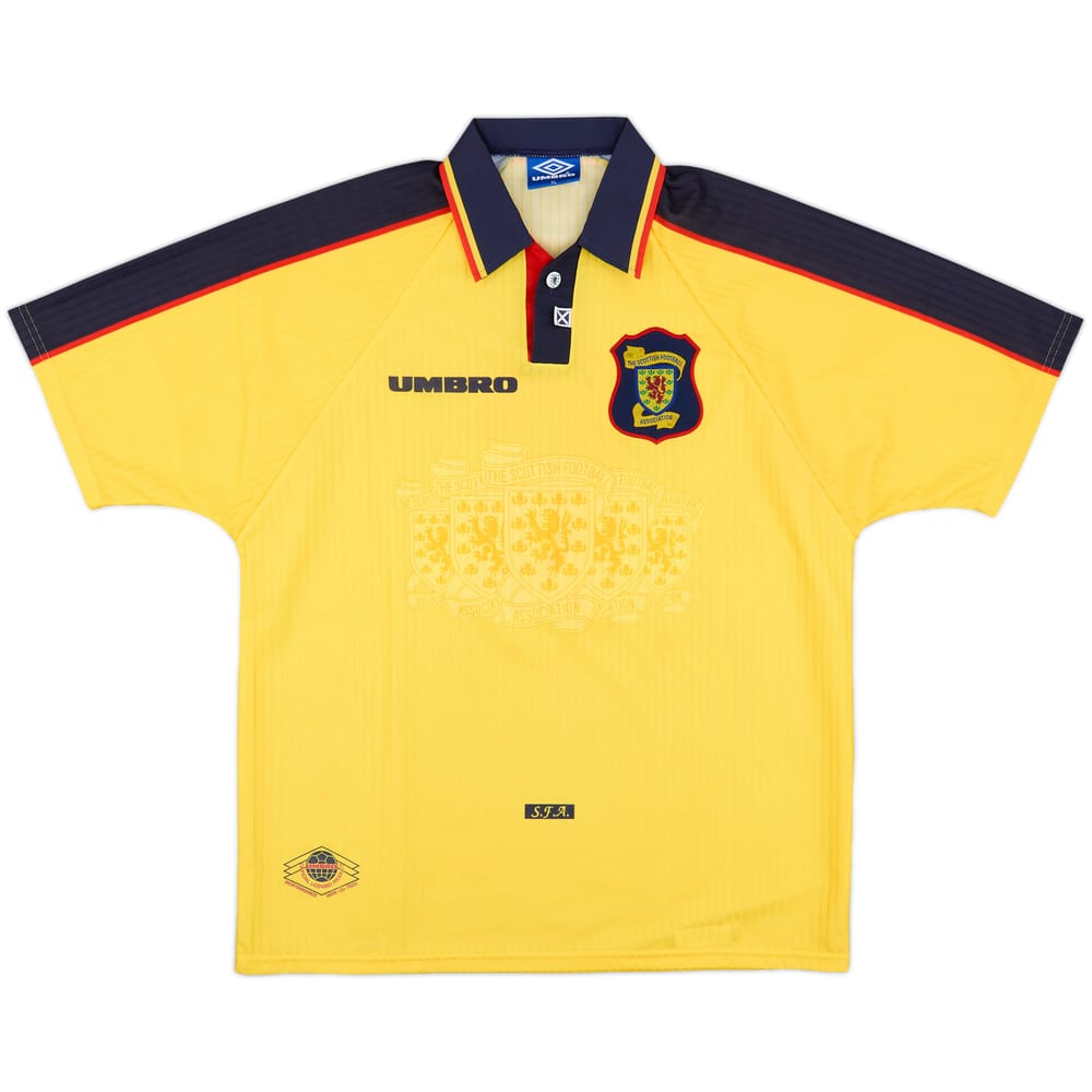 1996-99 Scotland Away Shirt #6 - 8/10 - (XL)