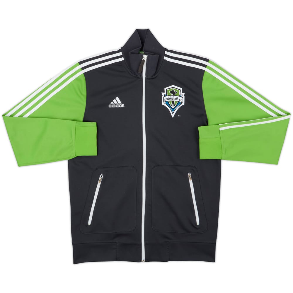 2012-13 Seattle Sounders adidas Track Jacket - 8/10 - (M)