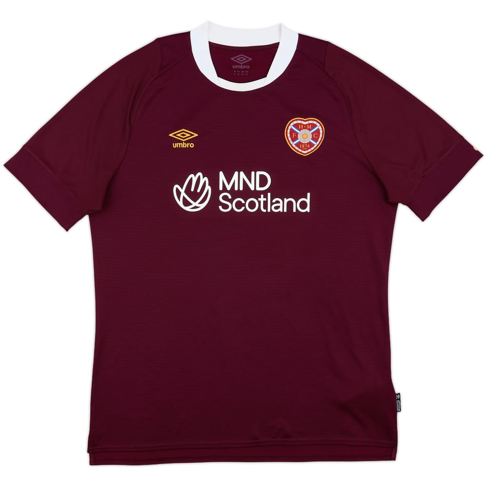 2022-23 Hearts Home Shirt - 6/10 - (XL)