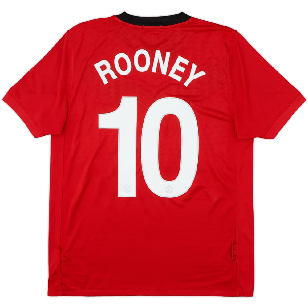 2009-10 Manchester United Home Shirt Rooney #10 - 7/10 - (M)