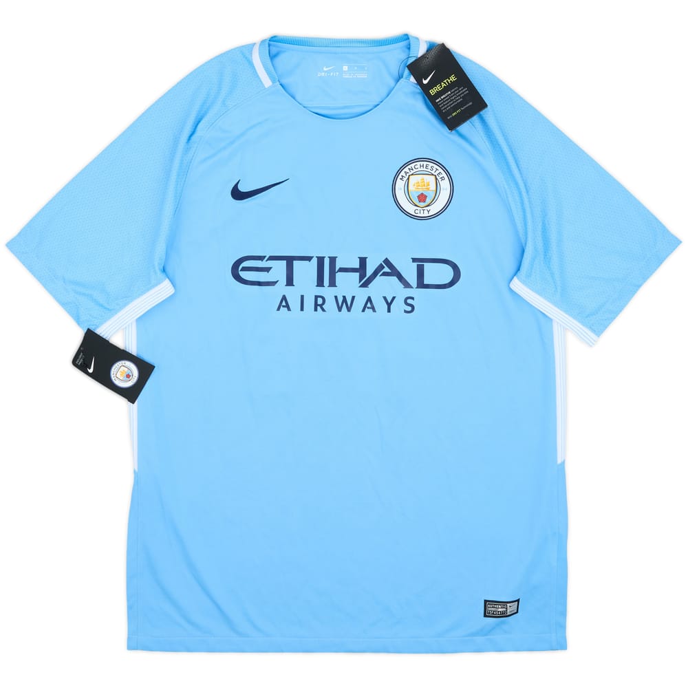 2017-18 Manchester City Home Shirt Welby #01 (L)